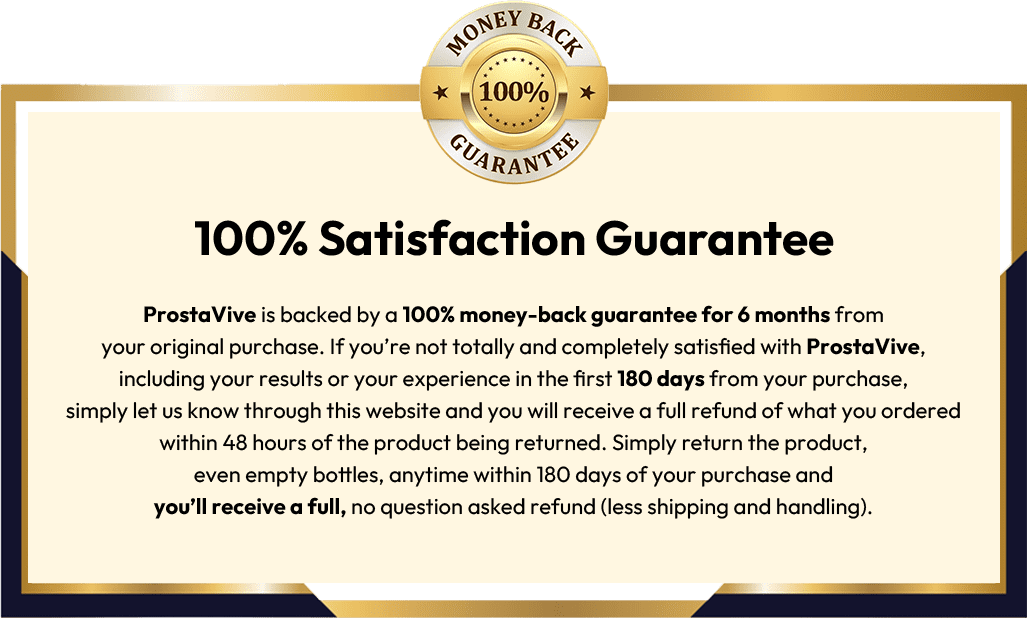 Money Back Guarantee